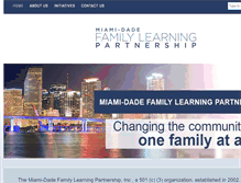 Tablet Screenshot of familylearningpartnership.org